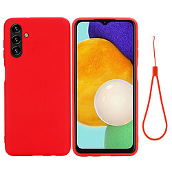 Coque en silicone rouge pour votre Samsung Galaxy A13 5G