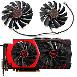 Acheter Ventilateur de carte graphique Accessoires de remplacement compatible carte graphique MSI R9 390X 390 380/R7 370 GAMING