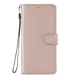 Etui en PU avec support or rose pour votre Huawei P30