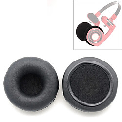 Wewoo Coussinets Mousse 2 PCS Pour KOSS PP / SP Version Couture Couverture En Cuir Protéine Casque De Protection Cache-oreilles