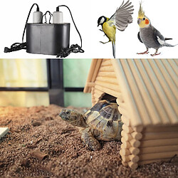 Avis Support De Lampe De Reptile D'animal Familier De Lézard Terrarium à Double Dôme