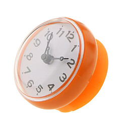 silicone étanche cuisine salle de bain baignoire douche ventouse horloge orange pas cher