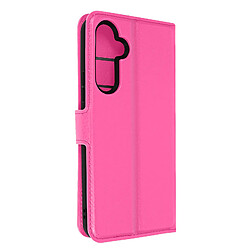 Avizar Etui Samsung A54 5G portefeuille Fuchsia