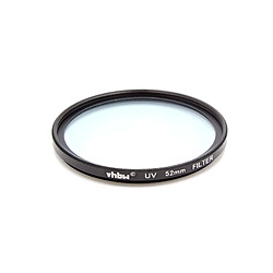 Filtre protection UV universel vhbw 52mm pour Canon Casio Pentax Olympus Panasonic Sony Nikon Ricoh Sigma Tamron Samsung Fujifilm Agfa Minolta Kodak