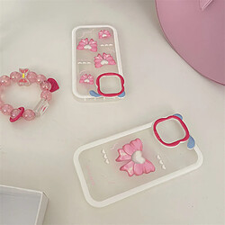 Avis GUPBOO Étui pour iPhone13ProMax Love bow fille téléphone portable cas fille rose chaîne de perles