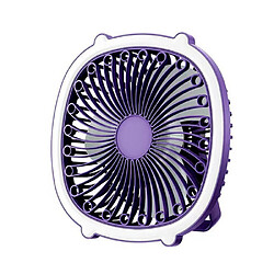 (Purple) Portable Desktop Fan with light? USB Ceiling Fan