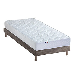 Idliterie Ensemble Matelas accueil Latex INITIAL Sommier en Kit