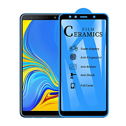 Wewoo Film de verre trempé de céramique à pleine couverture25 PCS 2.5Dpour Galaxy A7 2018