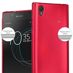 Cadorabo Coque Sony Xperia L1 Etui en Rouge pas cher