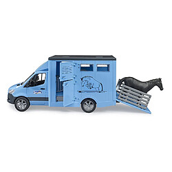 Avis Bruder Camion Bétaillère Mercedes Benz Sprinter avec un cheval