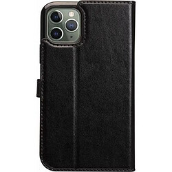 Bigben Etui Folio Wallet noir avec languette de fermeture pour iPhone 11 Pro