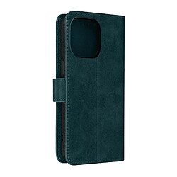 Avizar Étui pour iPhone 14 Pro Folio Portefeuille Support Vidéo Mat Soft Touch vert