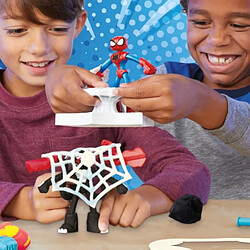 Playdoh Play-Doh Spider-Man, coffret Attaque tranchante avec 2&nbsp;figurines flexibles, 7&nbsp;accessoires et pâte a modeler, des 4&nbsp;ans, Marvel pas cher