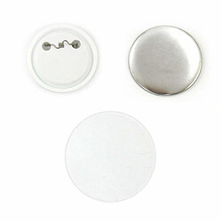 Monstershop PixMax 25mm 100 Composants de Badges 58mm pour Machine à Badges