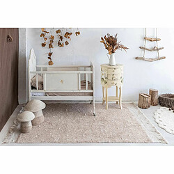 Lorena Canals Tapis coton lavable Woods Symphony lin - 140 x 200 cm pas cher