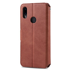 Avis Wewoo Housse Coque Pour Xiaomi Redmi 7 AZNS Texture du mollet Etui en cuir avec rabat horizontal magnétique PU supportfentes cartes et cadre photo Soufflé