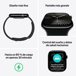 Avis Montre intelligente Apple Series 10 GPS 42mm Noir Ø 46 mm