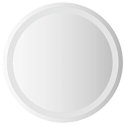 Maison Chic Miroir à LED,Miroir Lumineux LED pour salle de bain 50 cm rond -MN39188