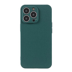 Coque en TPU mat anti-usure vert nuit pour votre Apple iPhone 13 Pro Max 6.7 pouces