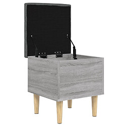 Acheter Maison Chic Banc de rangement | Meuble de rangement d'Entrée | Coffres d'Intérieur sonoma gris 42x42x46 cm bois d'ingénierie -MN85019