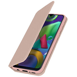 Avizar Housse Samsung Galaxy M31 / M21 / M30s Porte-cartes Fonction Support Rose Gold