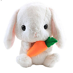 Universal 22 cm peluche mignonne peluche lapin peluche lapin enfant oreiller poupée cadeau d'anniversaire créatif enfant bébé accompagné d'un jouet de couchage | Peluche animaux