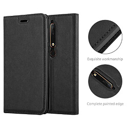 Cadorabo Coque Nokia 6,1 Etui en Noir