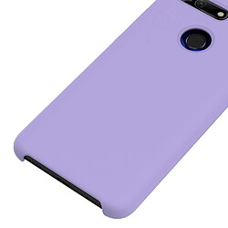 Acheter Wewoo Coque Étui de protection étanche en silicone liquide de couleur unie pour Huawei Honor View 20 violet