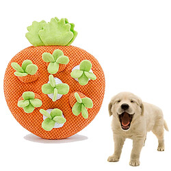 Acheter Jouet à mâcher Snuffle Dog Toys Pull Carrot pour chiens, encourageant les capacités de recherche de nourriture.