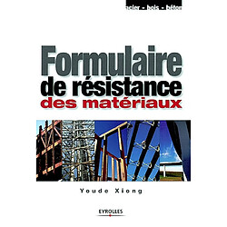 Formulaire de résistance des matériaux - Occasion