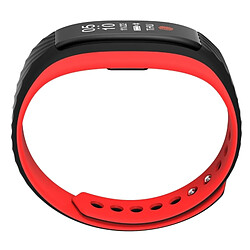 Acheter Wewoo Bracelet connecté rouge OLED 128 * 32 écran tactile Bluetooth Smart Bracelet, IP67 imperméable, podomètre de / moniteur de fréquence cardiaque en temps réel / Rappel de l'alcool / Météo / de sommeil / sédentaire / d'appel, Compatible avec Android et iOS T