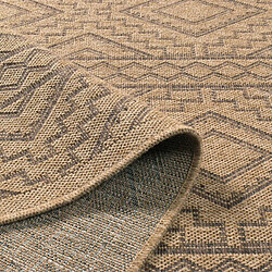 Avis Avril Paris Tapis extérieur - 60x90cm - naturel - 100% polypropylène résistant aux UV - 1400 gr/m2 - CASSI