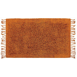 Beliani Tapis en coton orange 80 x 150 cm BITLIS