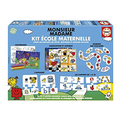 Educa Borras KIT ECOLE MATERNELLE M MME - EDUCA - Jeu éducatif - 19691