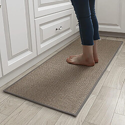 Tapis Cuisine Devant Evier Gris 45x70cm