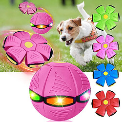 Pet Toy Ball - Jouet interactif pour chien avec lumières LED, et jouet pour chiens et chats, parfait pour jouer et faire de l'exercice