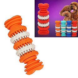 Animaux de compagnie Nettoyage des dents Dumbbl Chew Toys