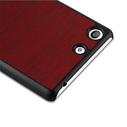 Acheter Cadorabo Coque Sony Xperia M5 Etui en Rouge