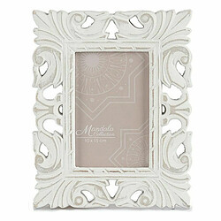 Gift Decor Cadre photo 18,5 x 23 x 1,3 cm Blanc Bois MDF (6 Unités)