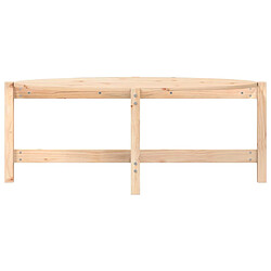 Maison Chic Table basse,Table Console Table d'appoint, Table pour salon 118x63x45 cm Bois massif de pin -MN43749 pas cher