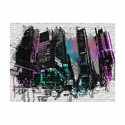 Paris Prix Papier Peint Art Urbain : Grande Ville Moderne 154 x 200 cm