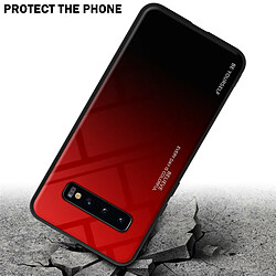 Avis Cadorabo Coque Samsung Galaxy S10 PLUS Etui en Rouge