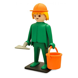 Plastoy figurine resine ouvrier macon - Playmobil Vintage collection