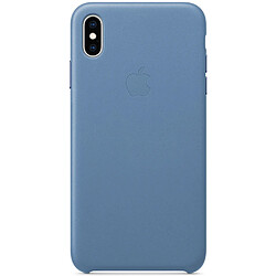 Apple Coque Leather pour iPhone Xs Max - Cornflower