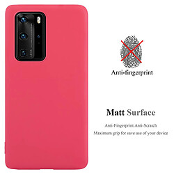 Avis Cadorabo Coque Huawei P40 PRO / P40 PRO+ Etui en Rouge