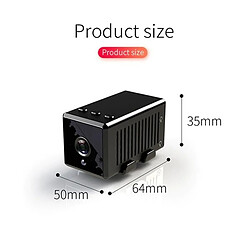 Acheter Totalcadeau Caméra miniature HD 1080P Wifi vision infrarouge détecteur mouvement