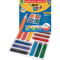 BIC KIDS Crayons de couleur Evolution ECOlutions, paquet de ()