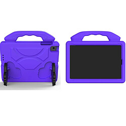 Coque en TPU anti-choc EVA avec béquille violet pour votre Apple iPad mini (2019) 7.9 pouces/mini 4