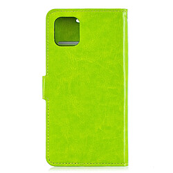 Acheter Wewoo Coque Étui en cuir à rabat pour porte-cartes et porte-cartes portefeuille et cadre photo iPhone 11 vert