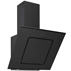 Hotte décorative inclinée 60cm 537m3/h noir - hca62540b - BEKO 